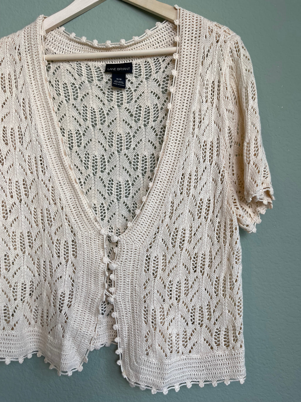 Vintage Crochet Top sz xl/1xl