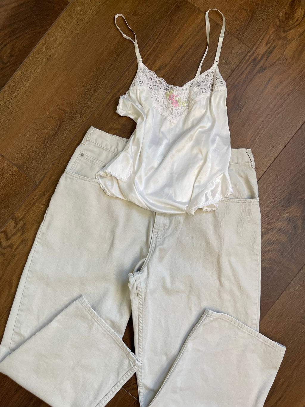 Vintage Lightweight Nylon Slip Body Suit sz L
