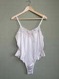 Vintage Lightweight Nylon Slip Body Suit sz L