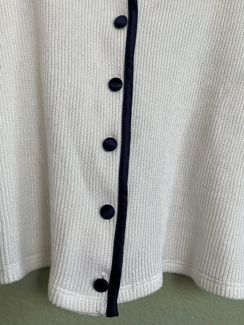 Vintage Long Sleeve Crop Button Down sz l/xl
