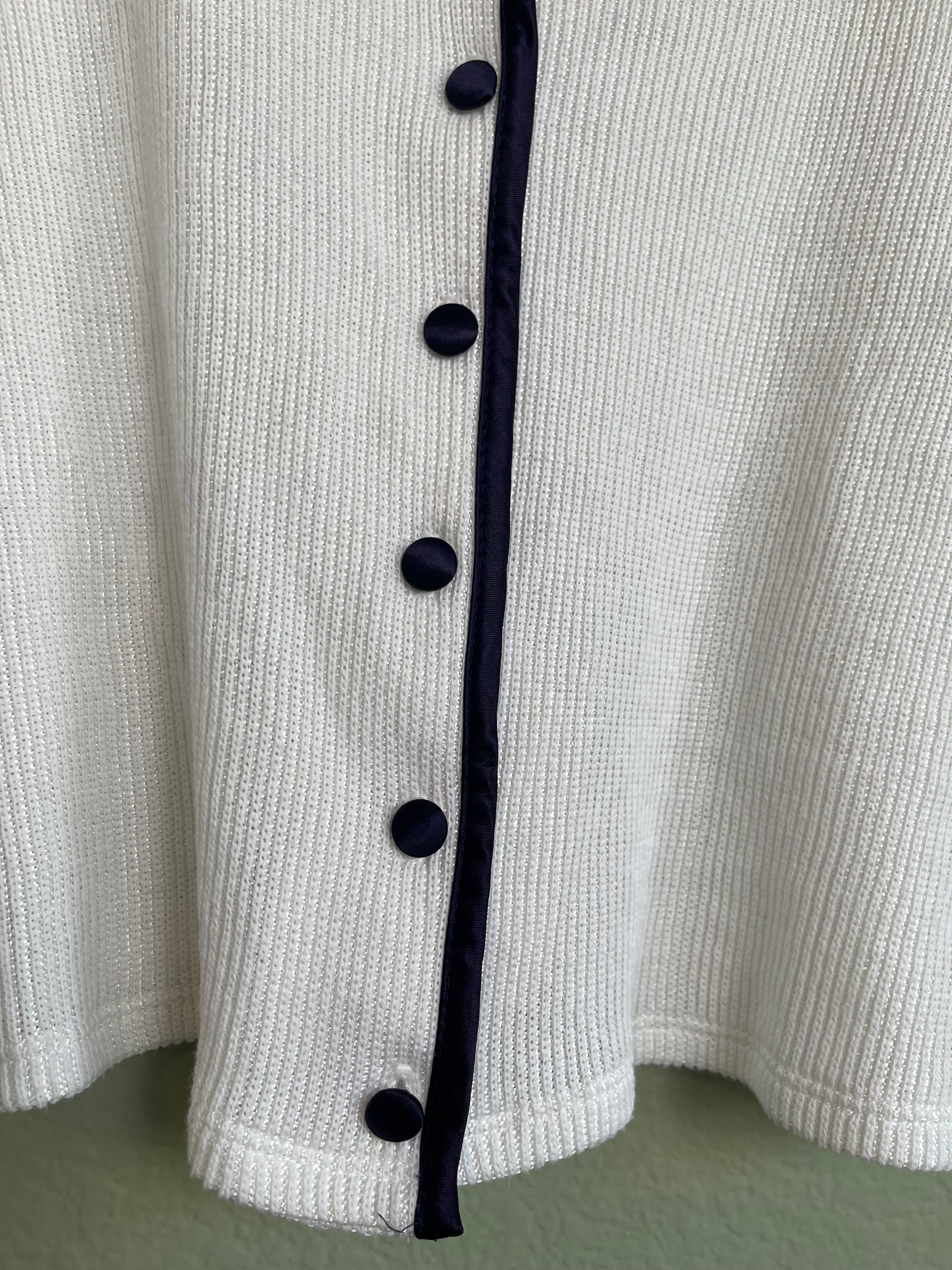 Vintage Long Sleeve Crop Button Down sz l/xl