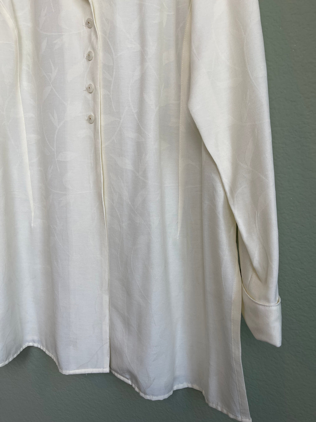 Vintage Coldwater Creek Button Front Blouse sz xl