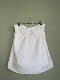Retro Aero Eyelet Halter Tunic sz xl