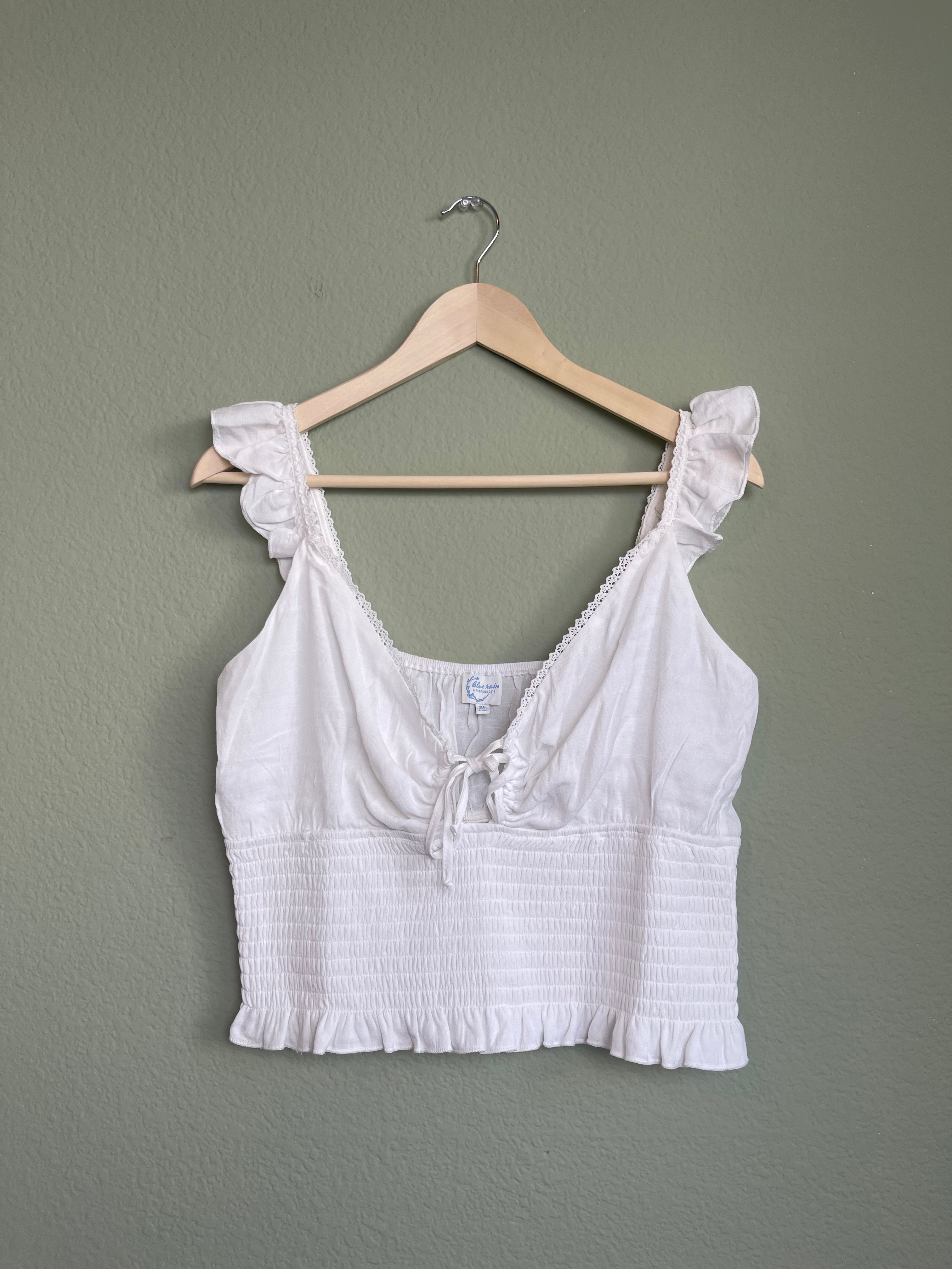 Cottage Core Blouse Top sz xl