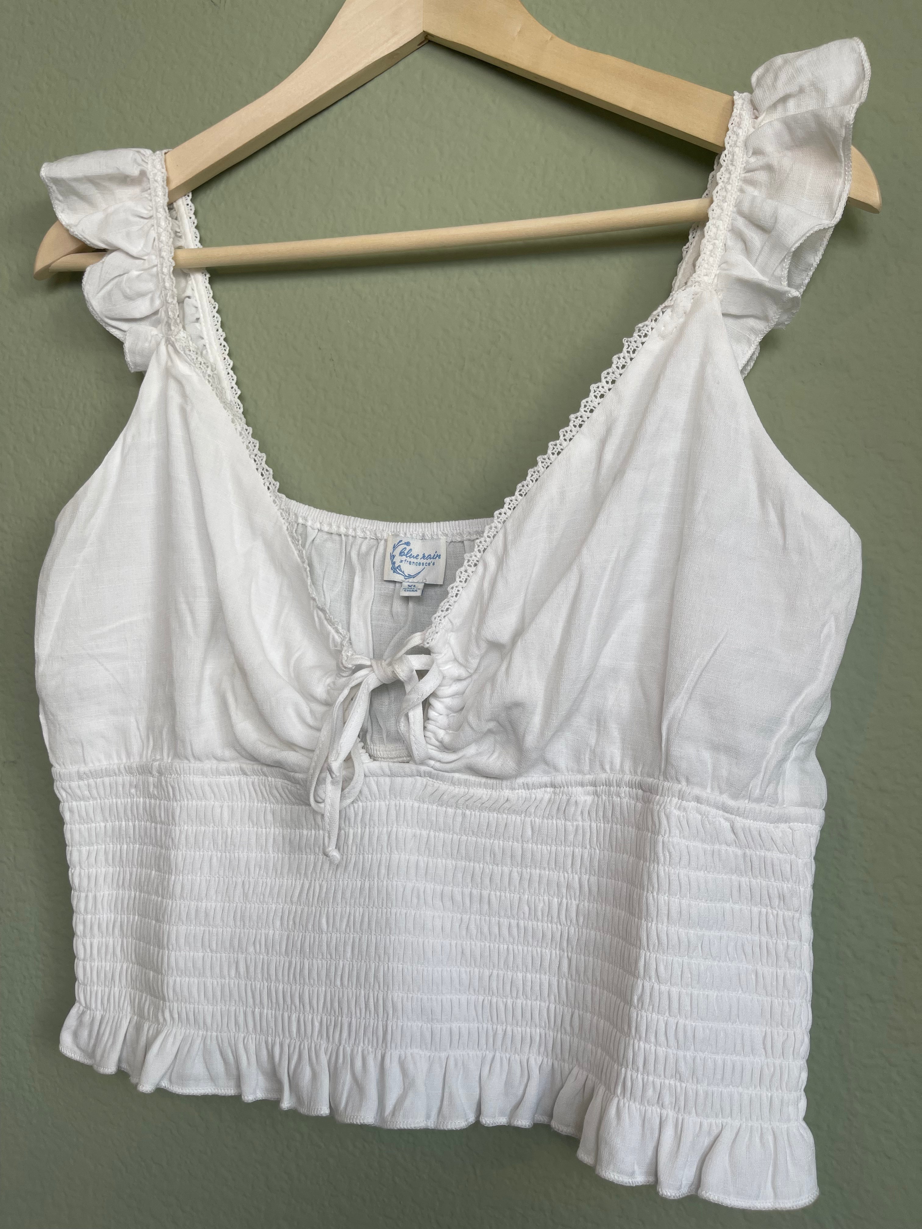 Cottage Core Blouse Top sz xl