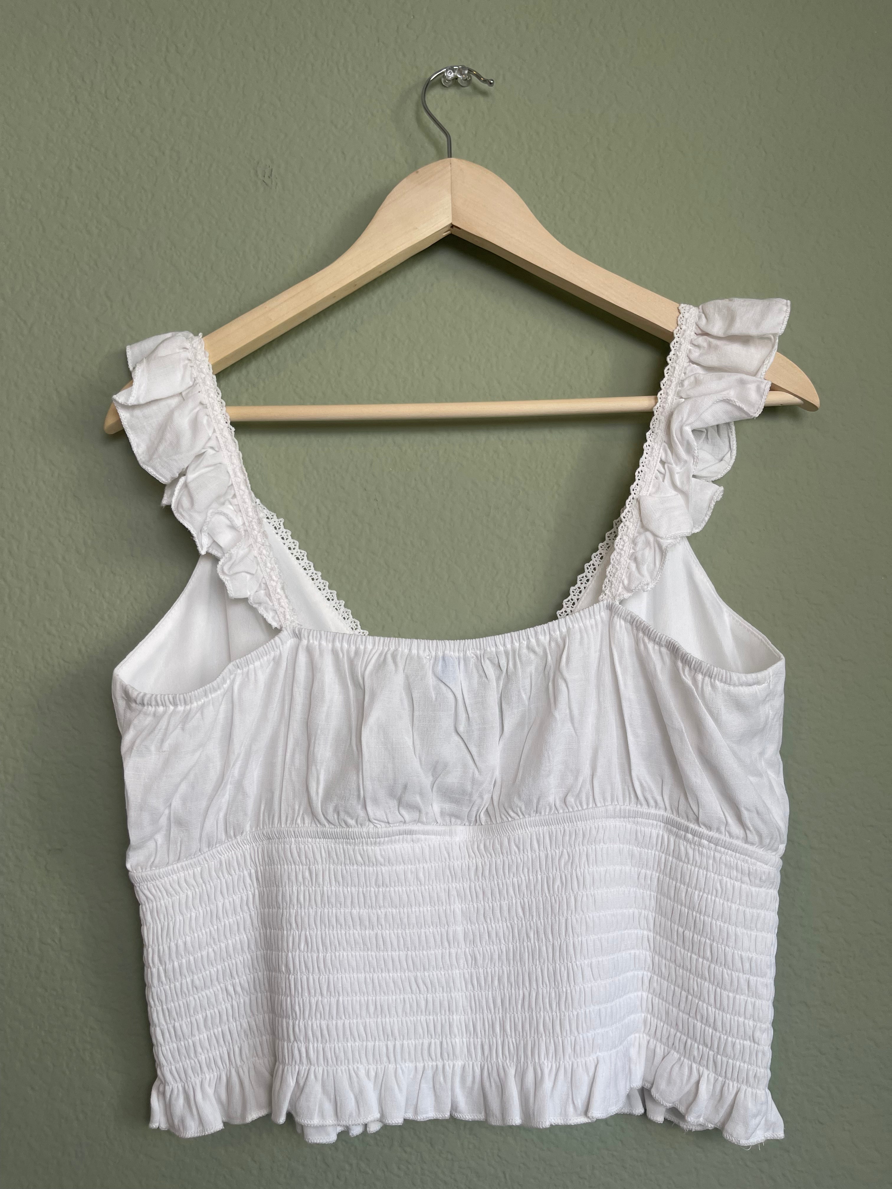 Cottage Core Blouse Top sz xl