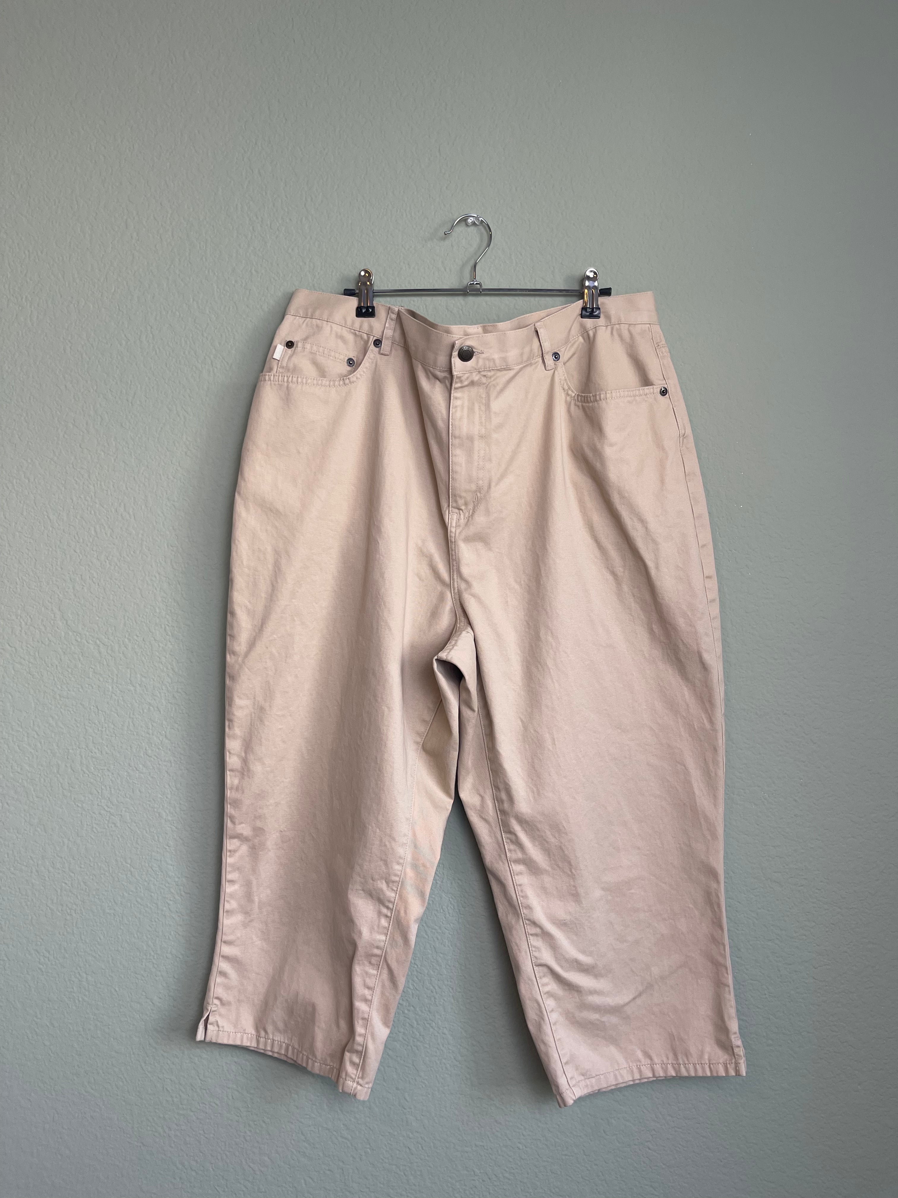 Vintage Ralph Lauren Soft Fitted Capri Pant sz 16