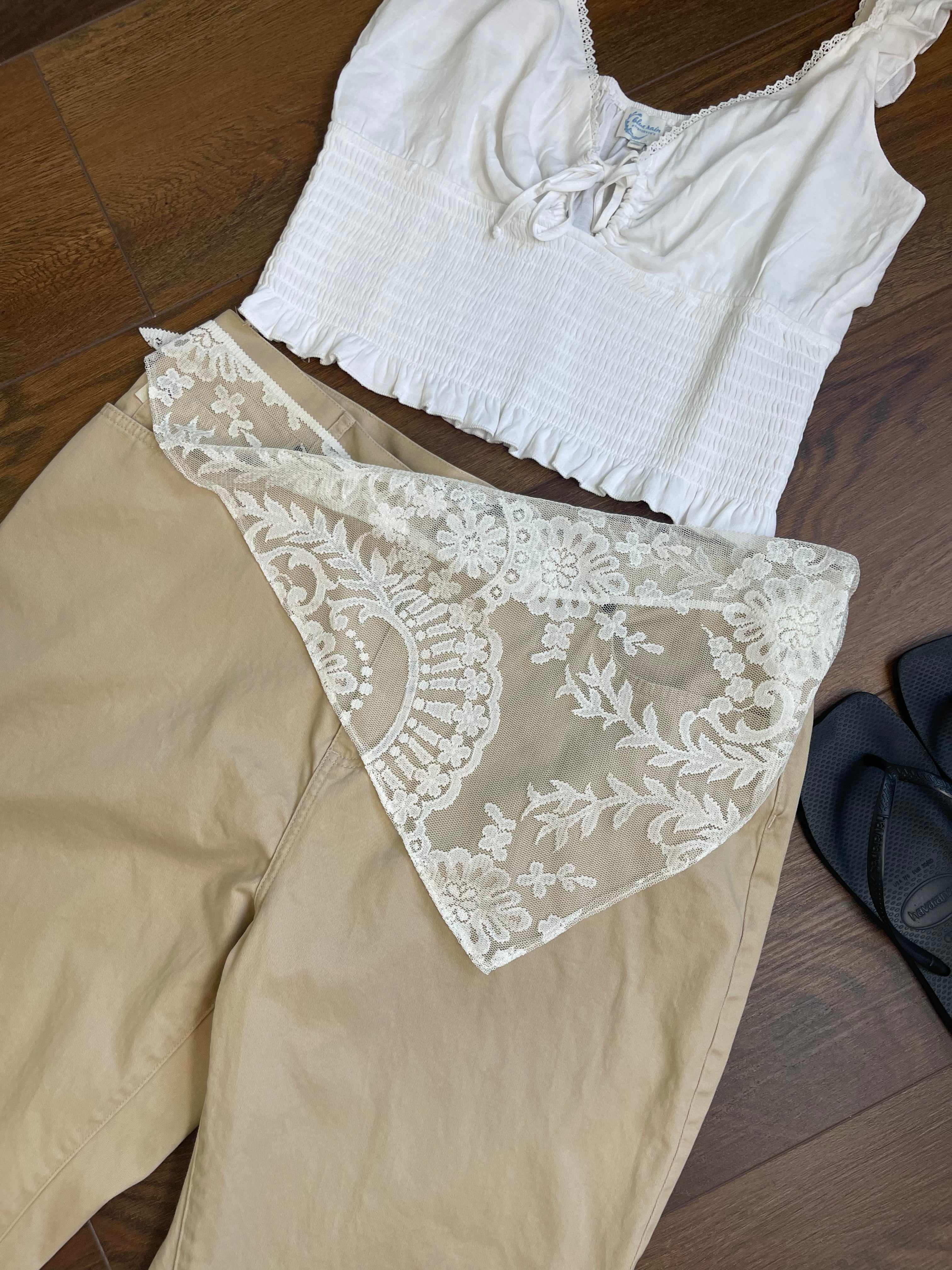 Vintage Ralph Lauren Soft Fitted Capri Pant sz 16