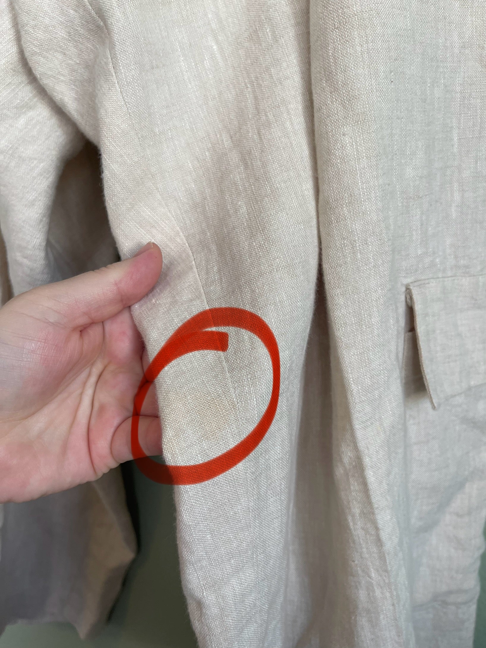 Wide Leg Linen Pant sz 18/20