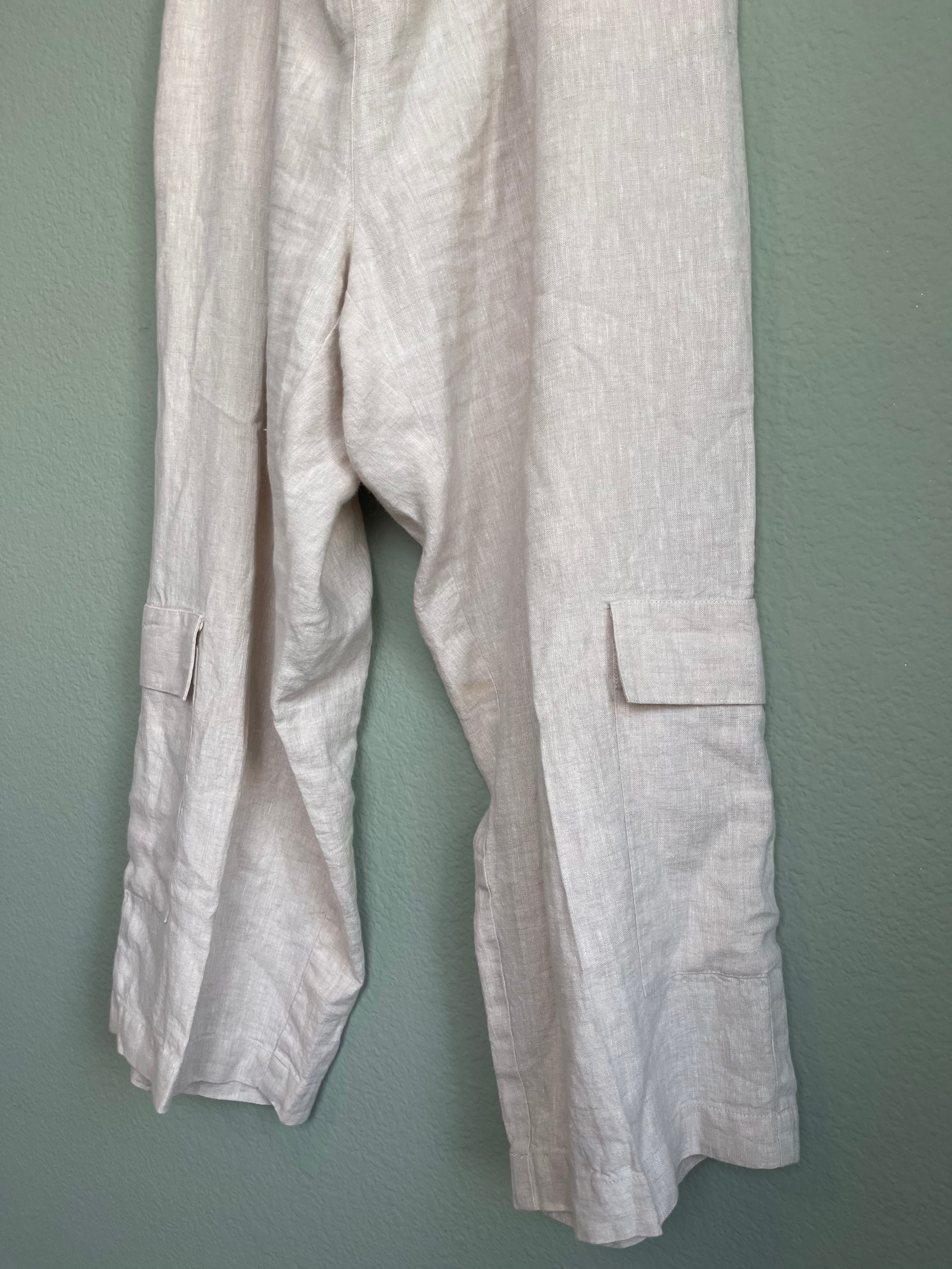 Wide Leg Linen Pant sz 18/20