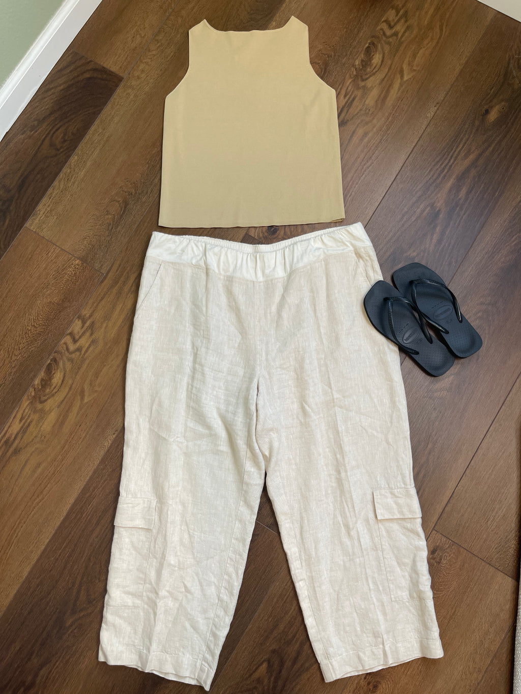Wide Leg Linen Pant sz 18/20