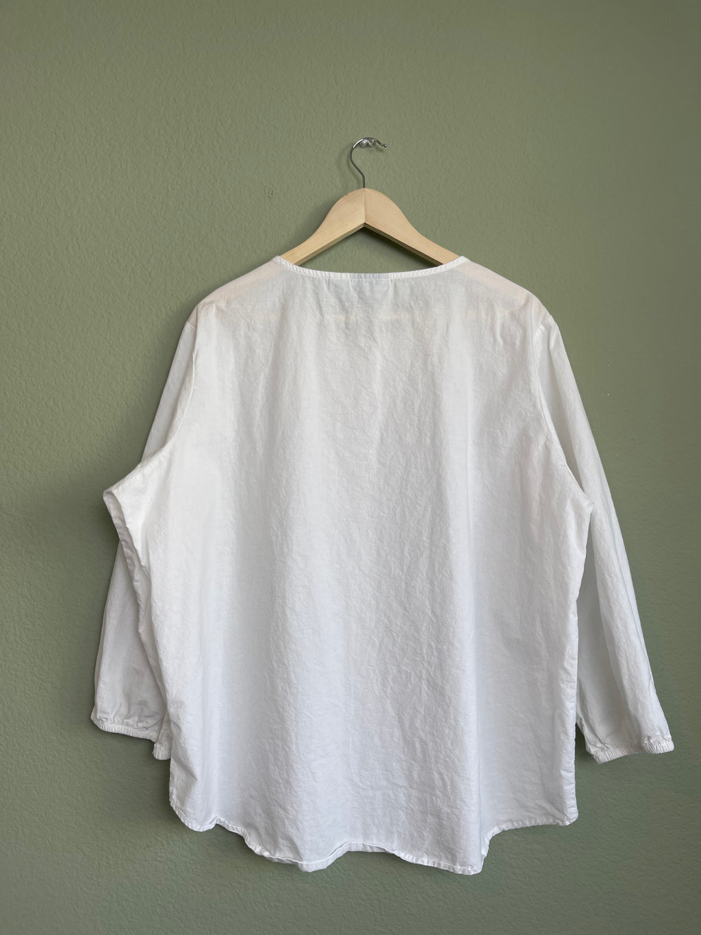 Vintage Button Front Boxy Blouse sz xl-1x