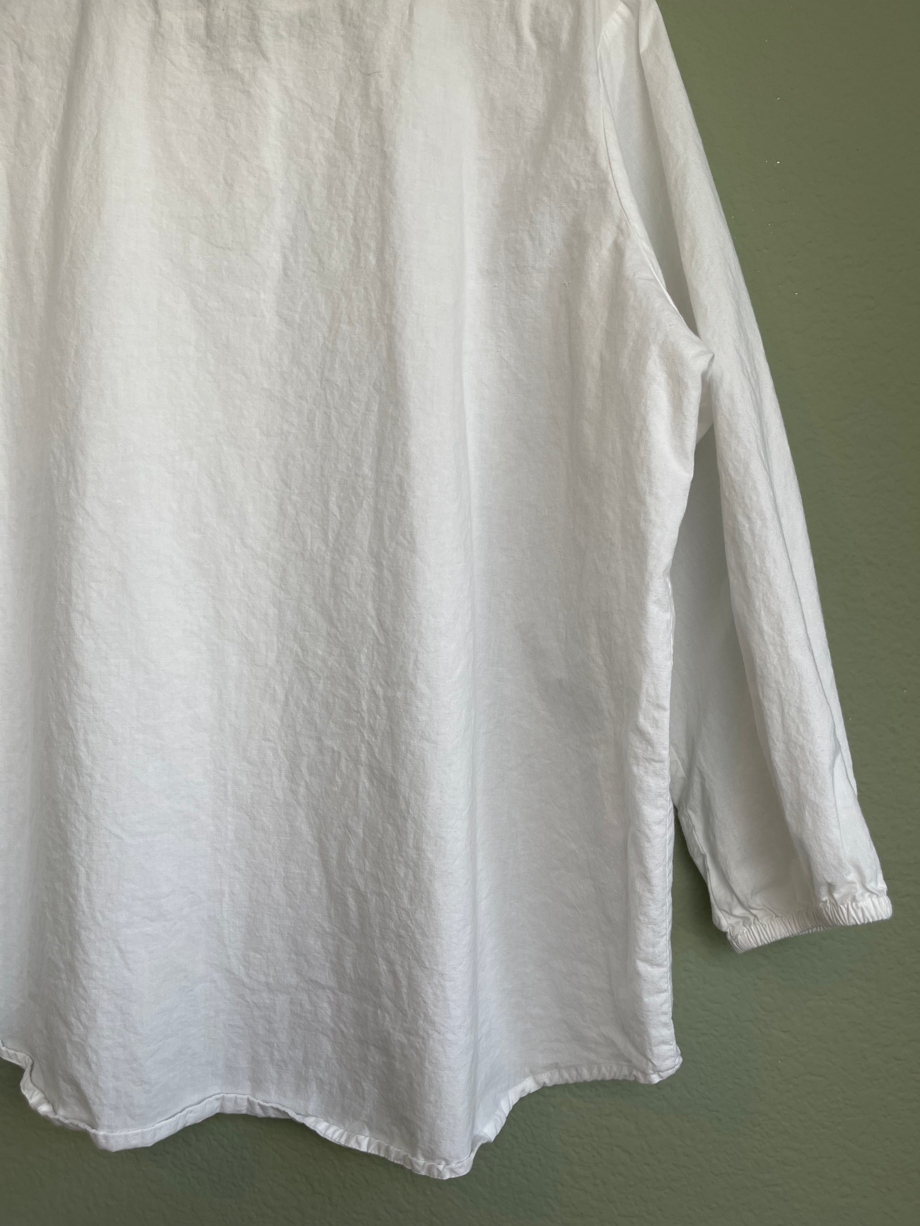 Vintage Button Front Boxy Blouse sz xl-1x