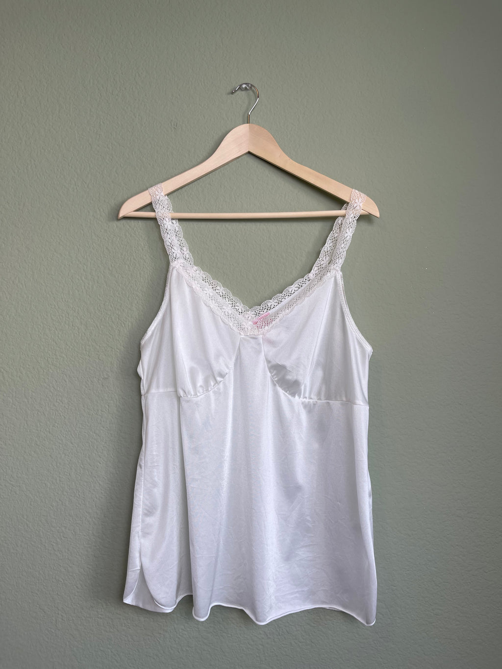 Retro Lightweight Nylon Slip Tank sz 14/16
