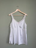 Retro Lightweight Nylon Slip Tank sz 14/16