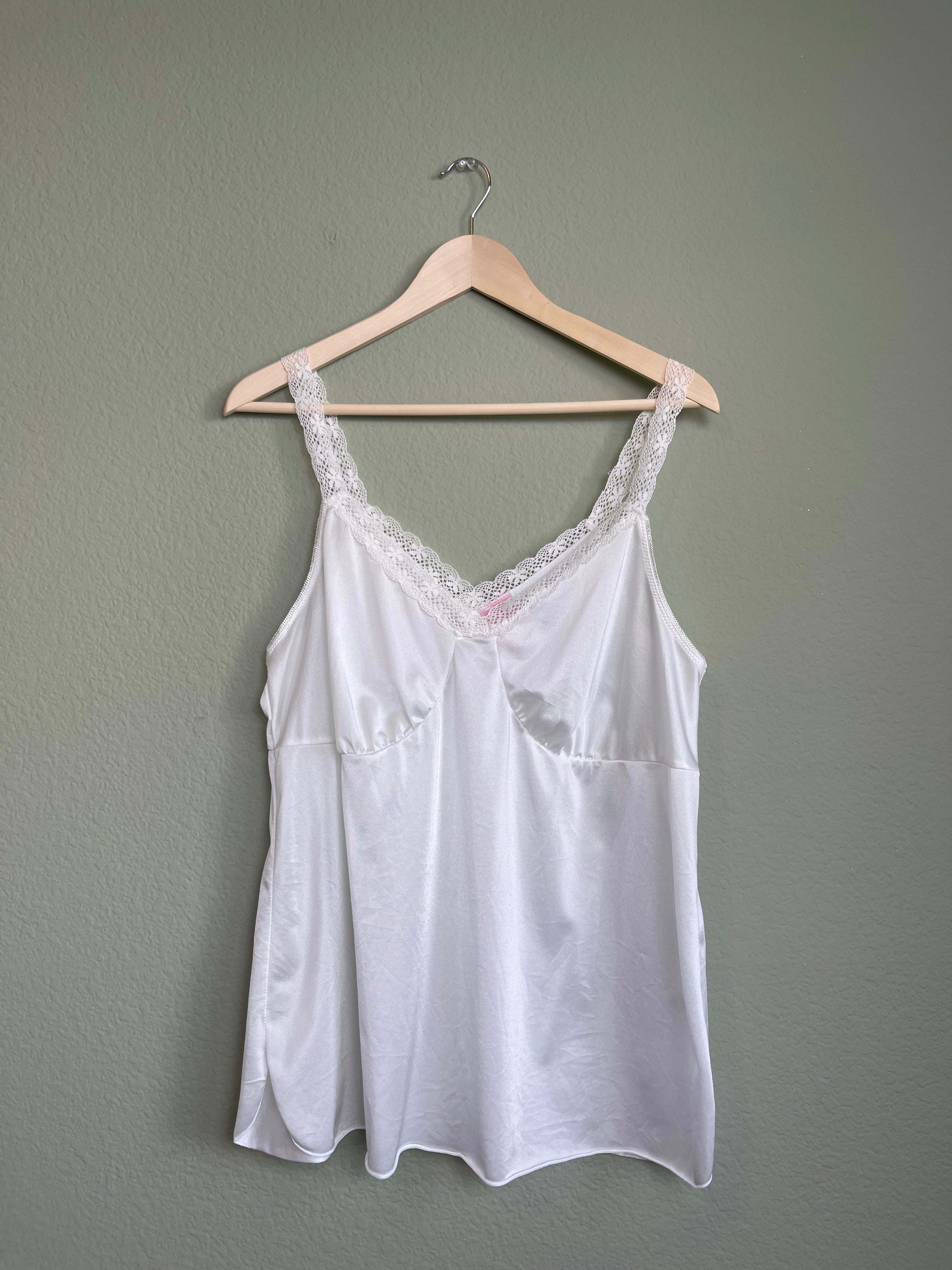 Retro Lightweight Nylon Slip Tank sz 14/16