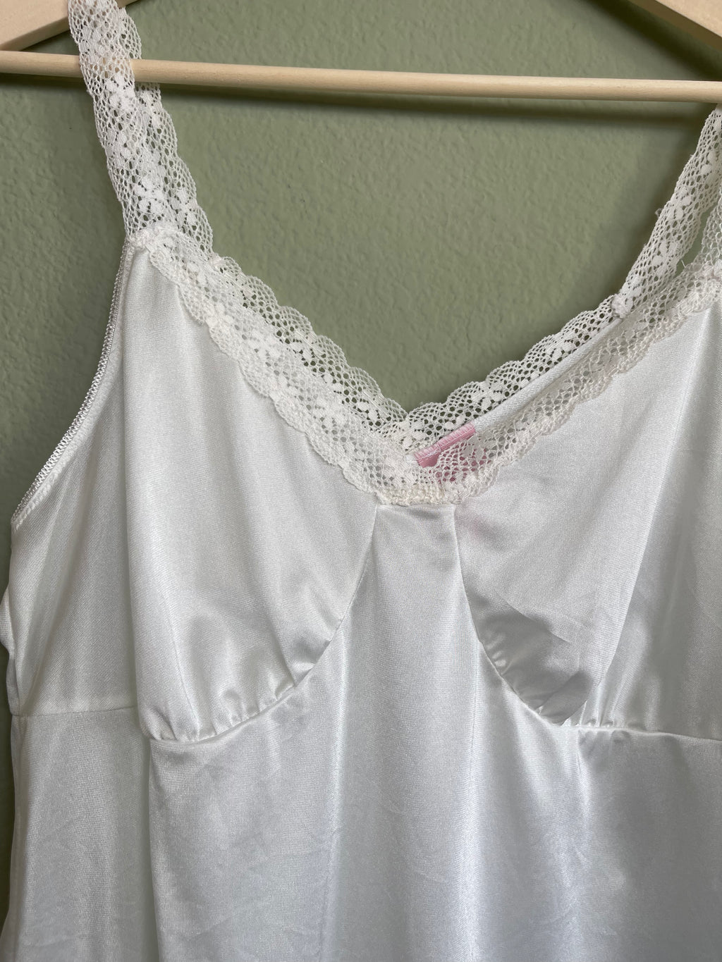 Retro Lightweight Nylon Slip Tank sz 14/16