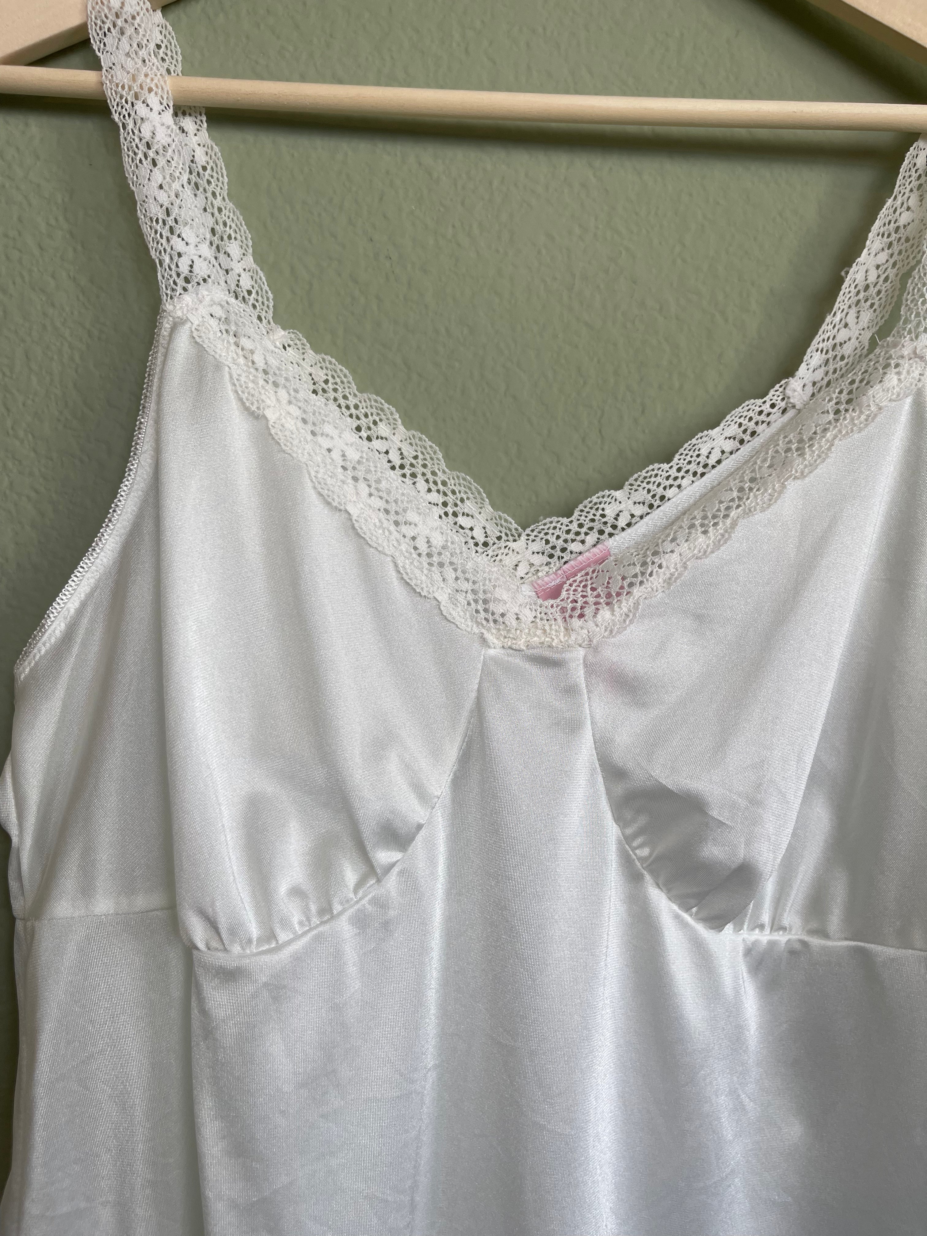 Retro Lightweight Nylon Slip Tank sz 14/16