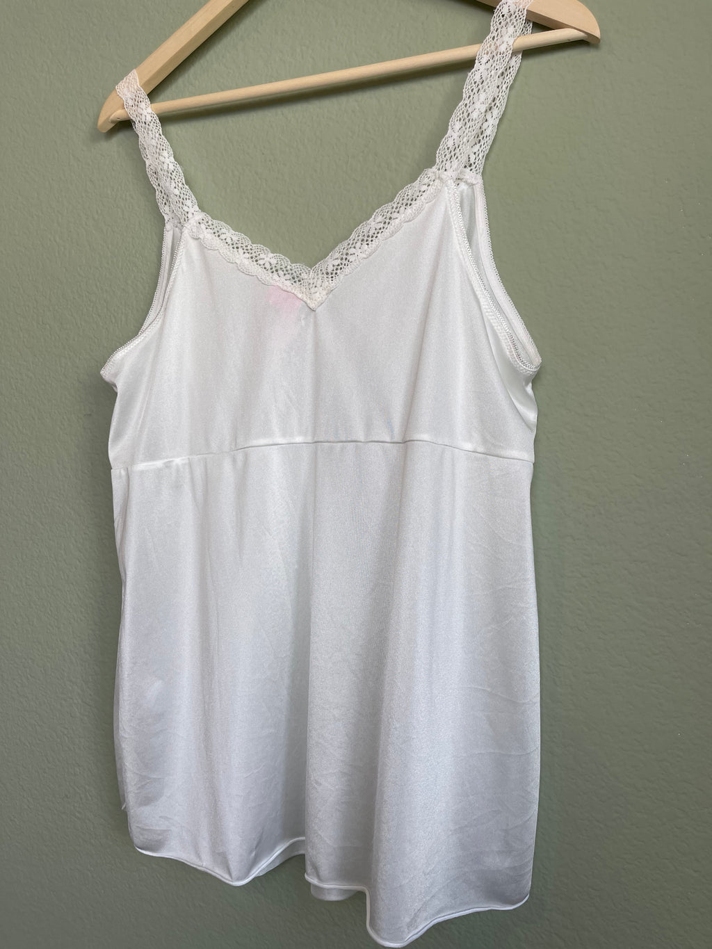 Retro Lightweight Nylon Slip Tank sz 14/16