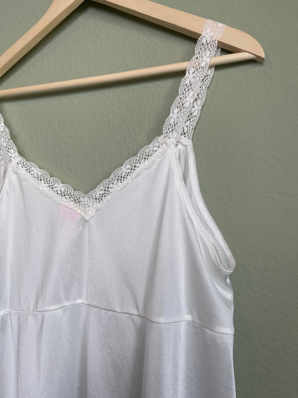 Retro Lightweight Nylon Slip Tank sz 14/16