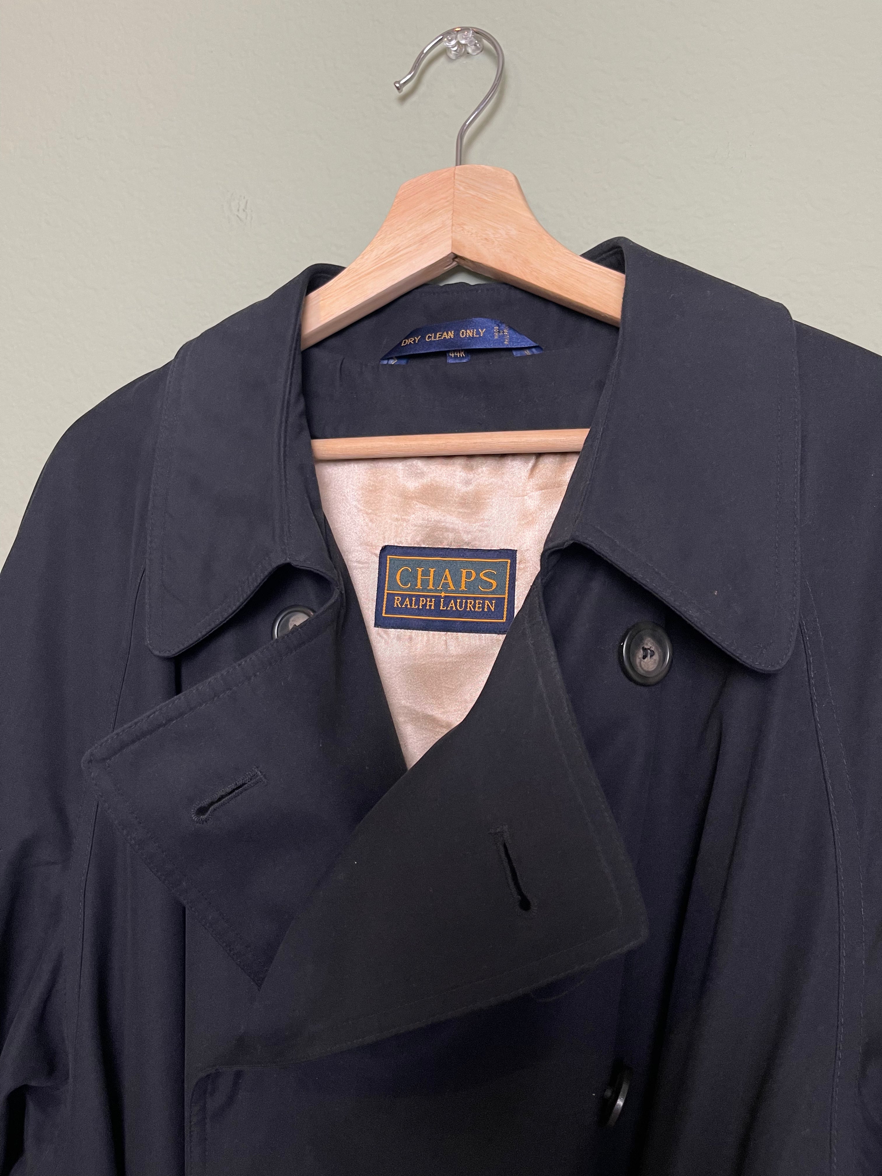 Vintage Chaps by Ralph Lauren Trench Coat sz xl-2x