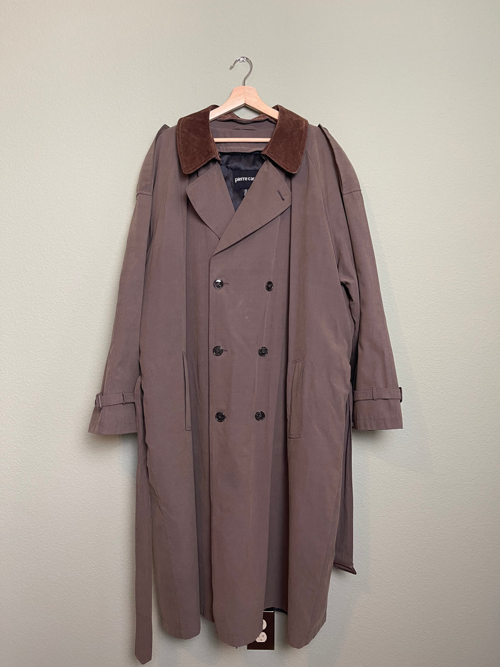 Vintage Pierre Cardin Trench Coat sz 2-3x
