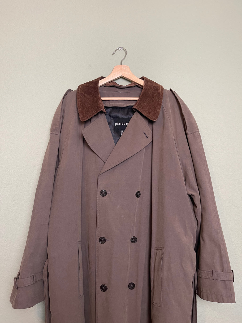Vintage Pierre Cardin Trench Coat sz 2-3x