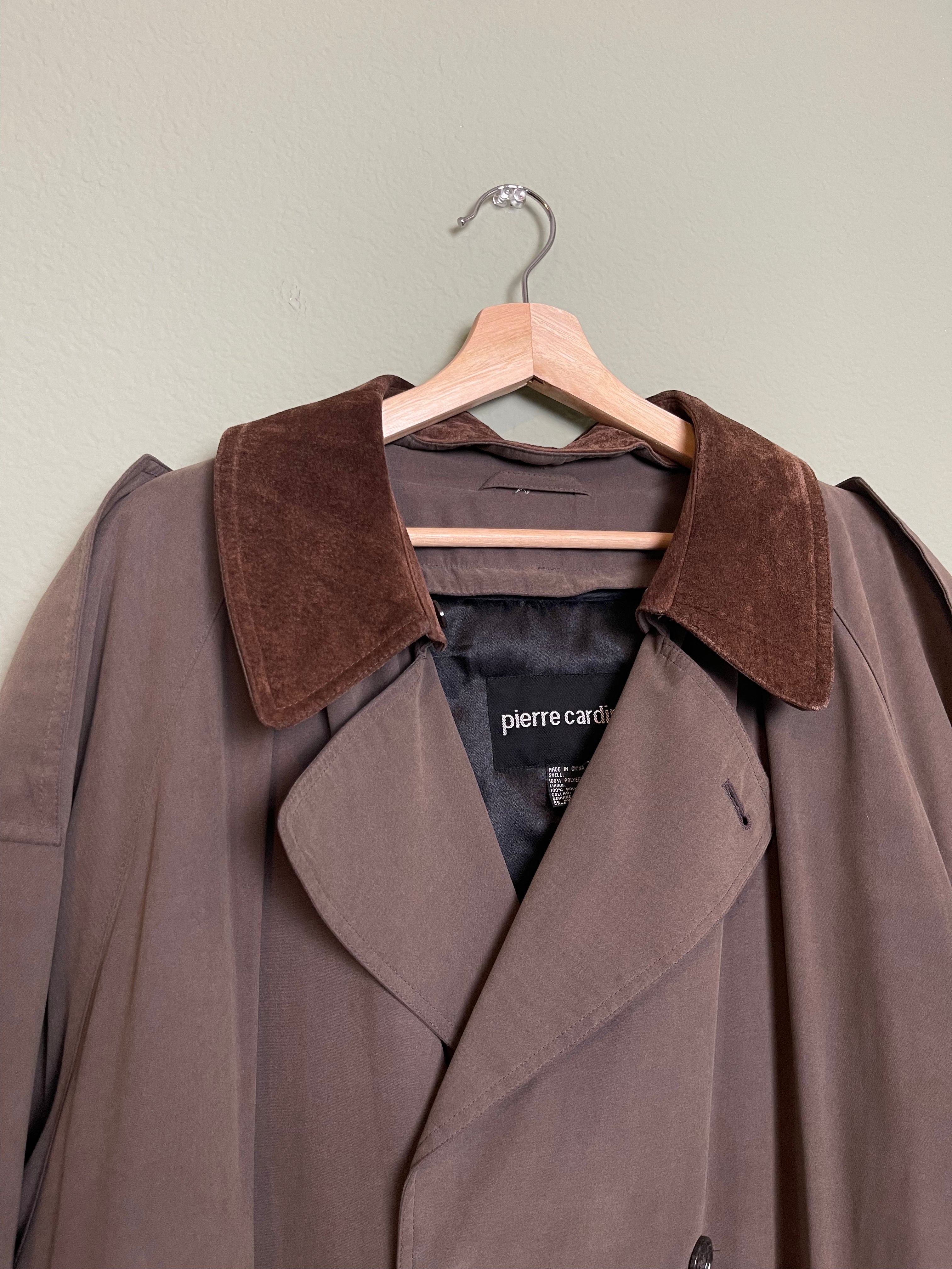 Vintage Pierre Cardin Trench Coat sz 2-3x