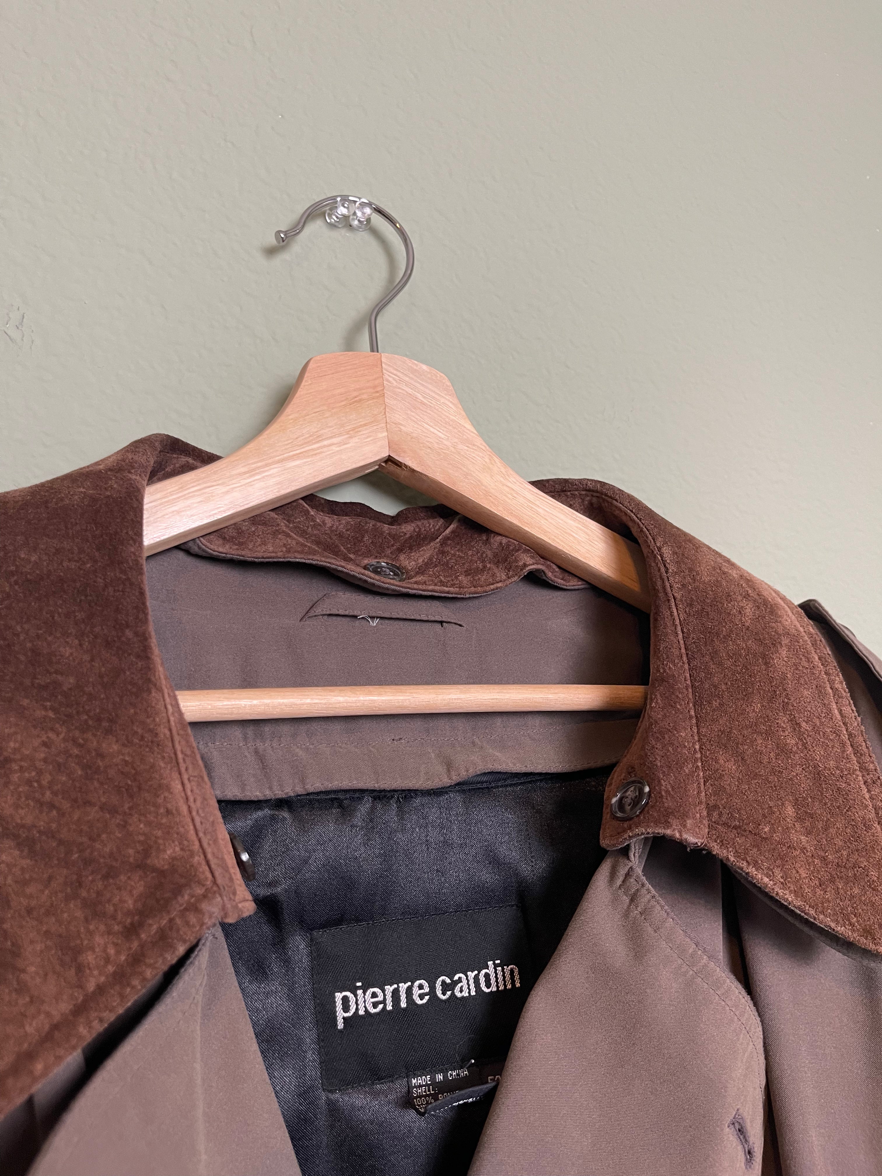 Vintage Pierre Cardin Trench Coat sz 2-3x