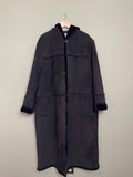 Vintage Jones New York Faux Fur Trench Coat sz 2x