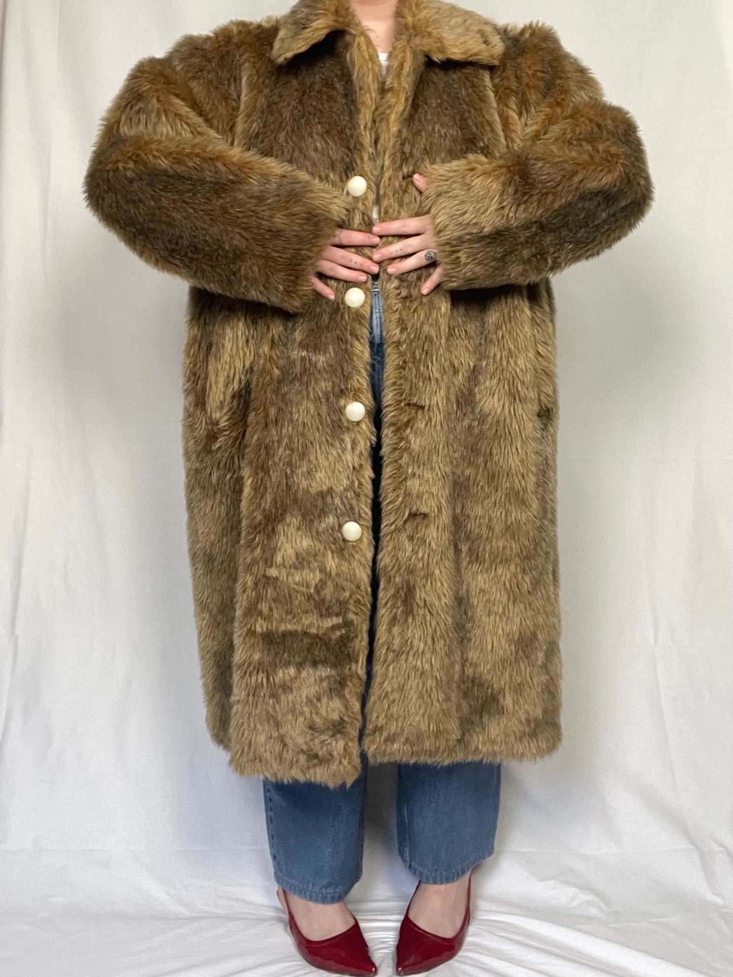 Vintage Faux Fur Jacket