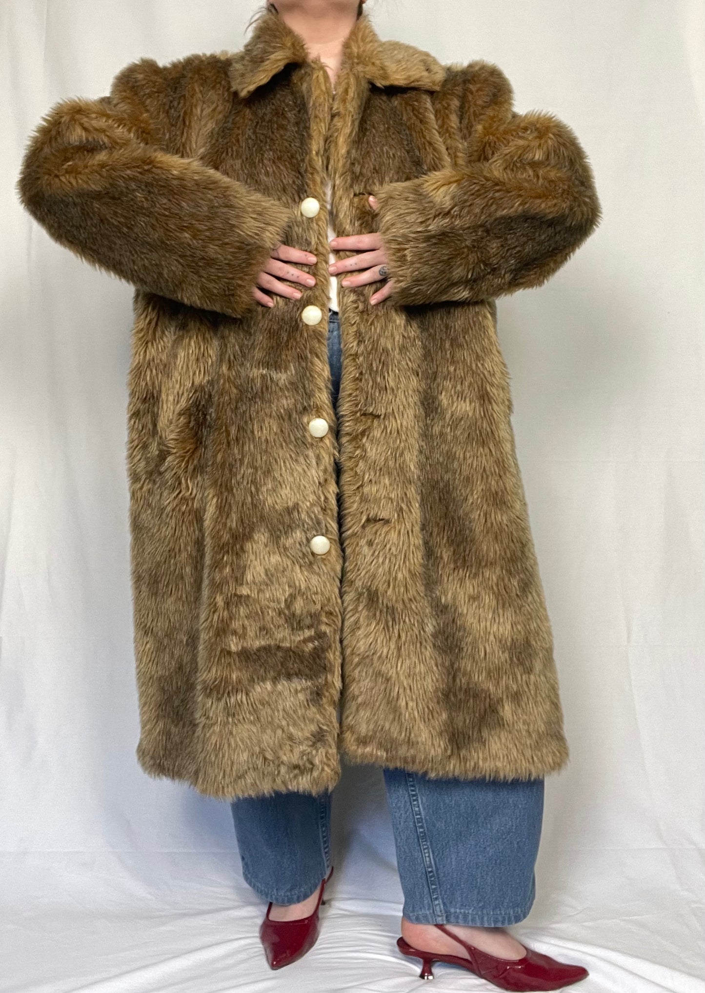 Vintage Faux Fur Jacket