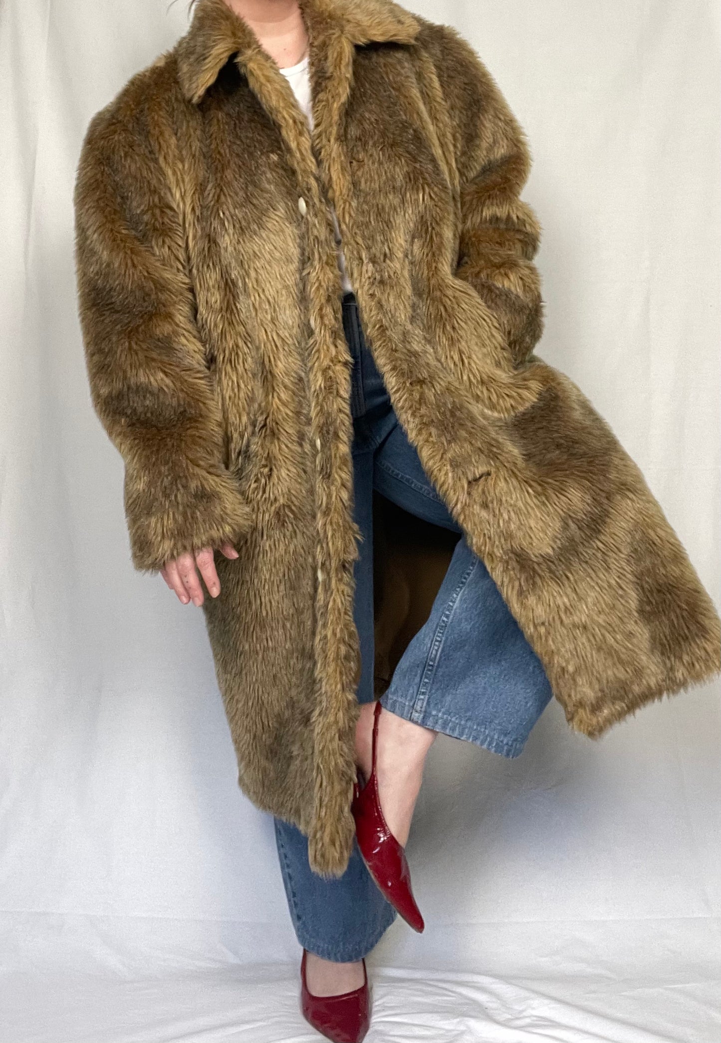 Vintage Faux Fur Jacket