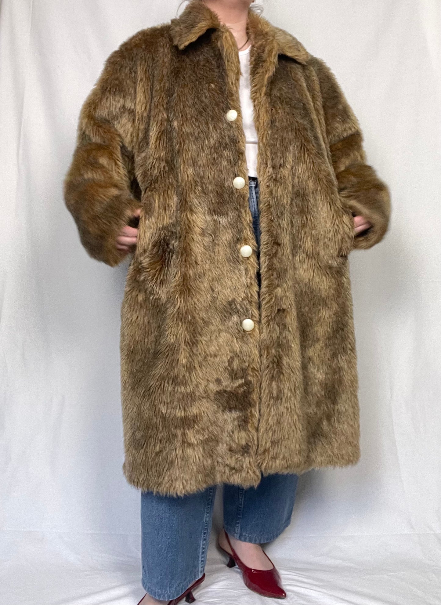 Vintage Faux Fur Jacket