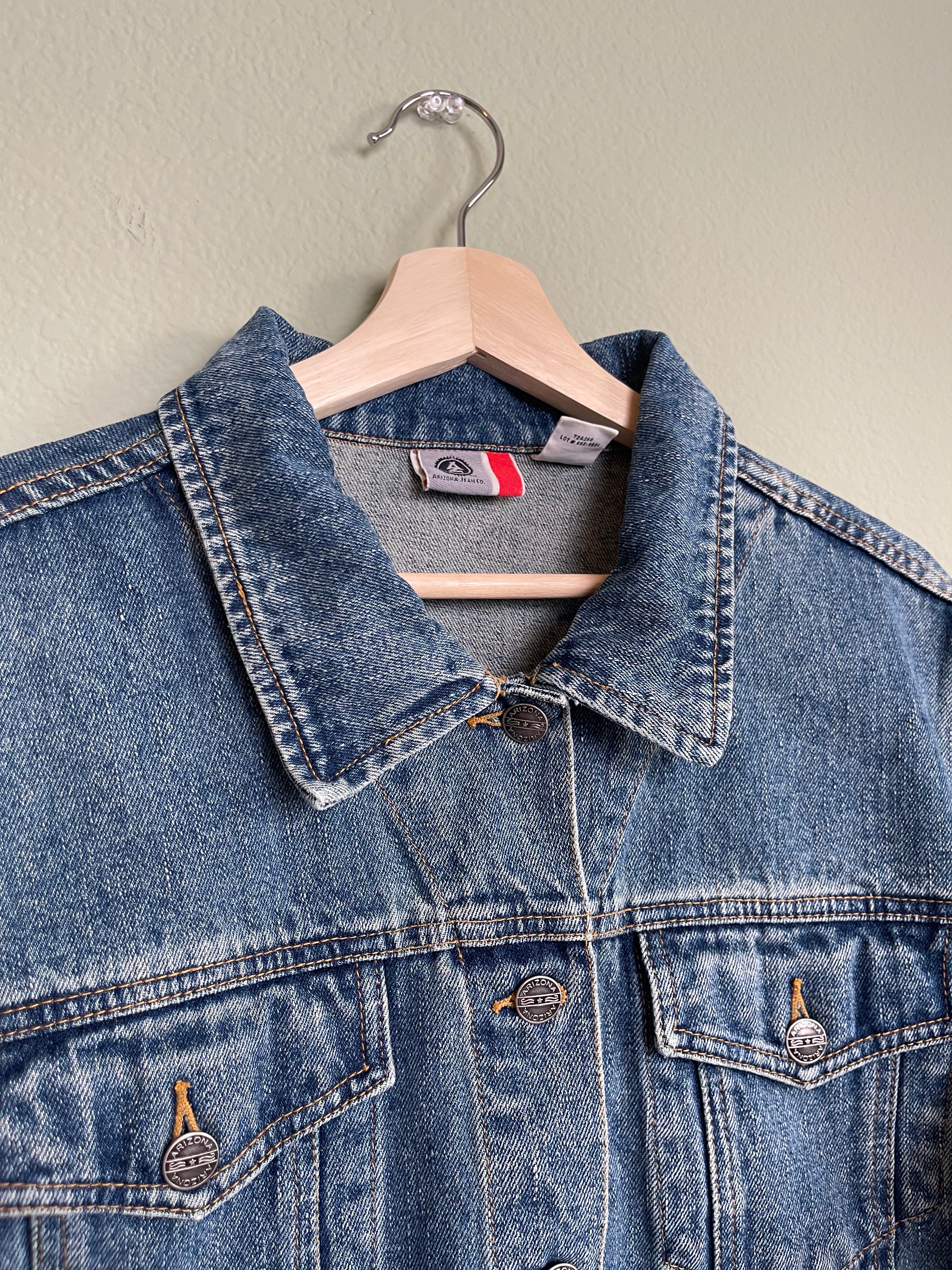 Vintage At-The-Waist Fit Denim Jacket sz xl/1xl