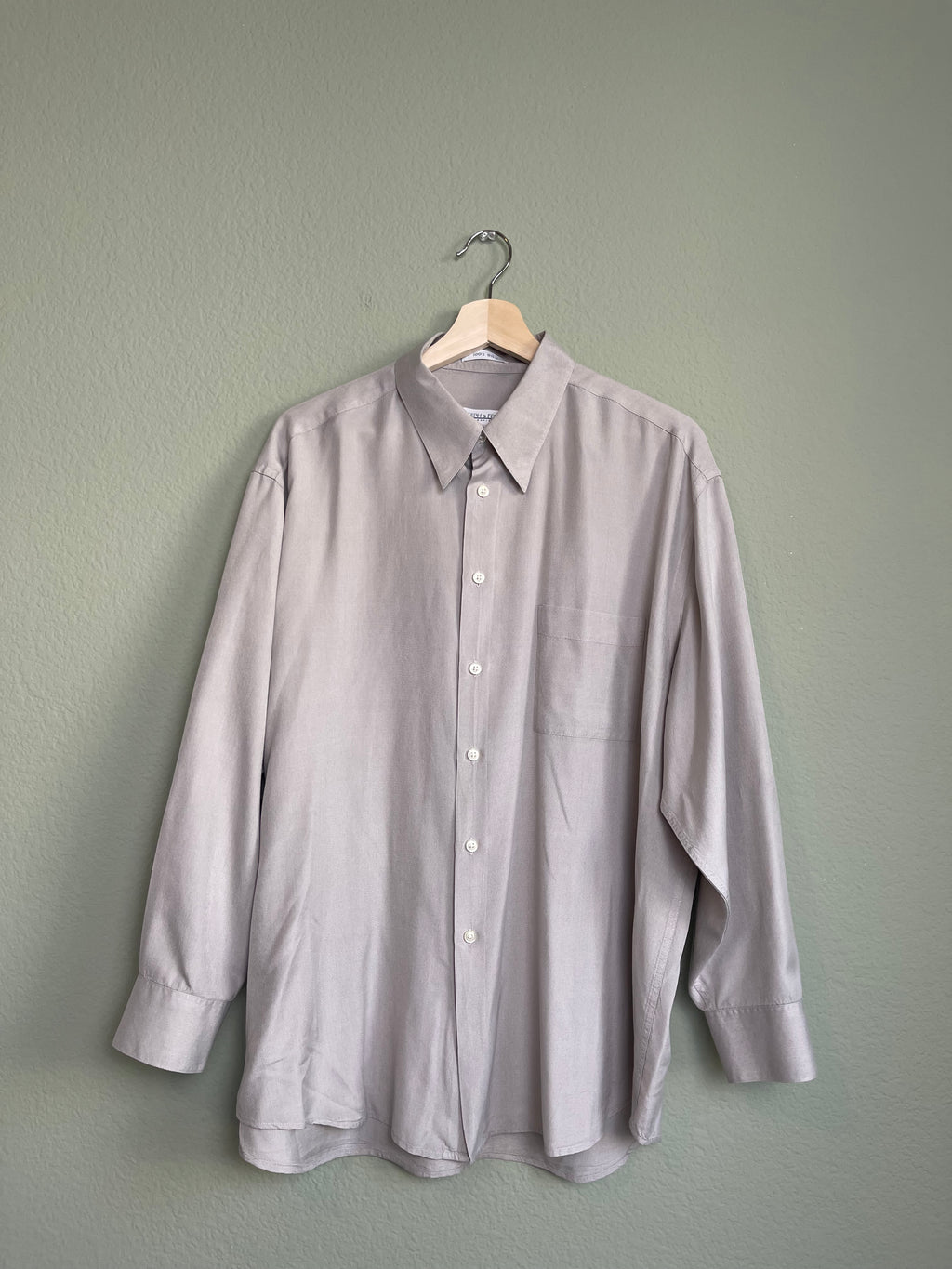 Silk Menswear Button Down sz xl-2x