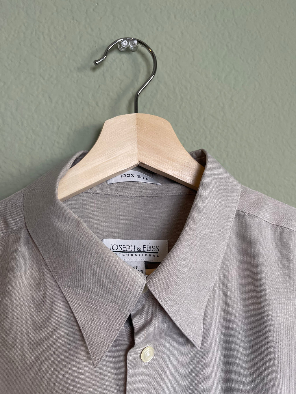 Silk Menswear Button Down sz xl-2x