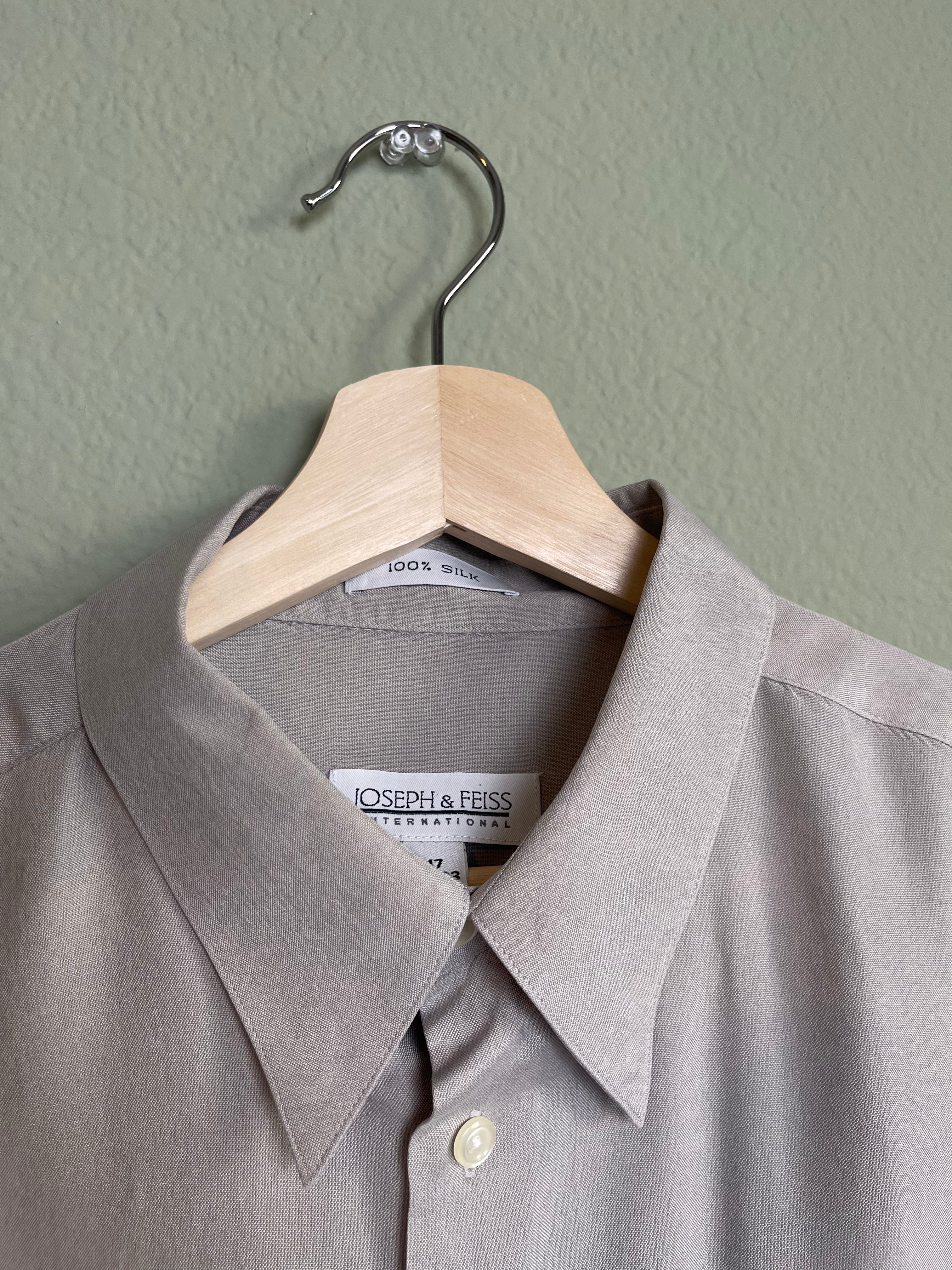 Silk Menswear Button Down sz xl-2x