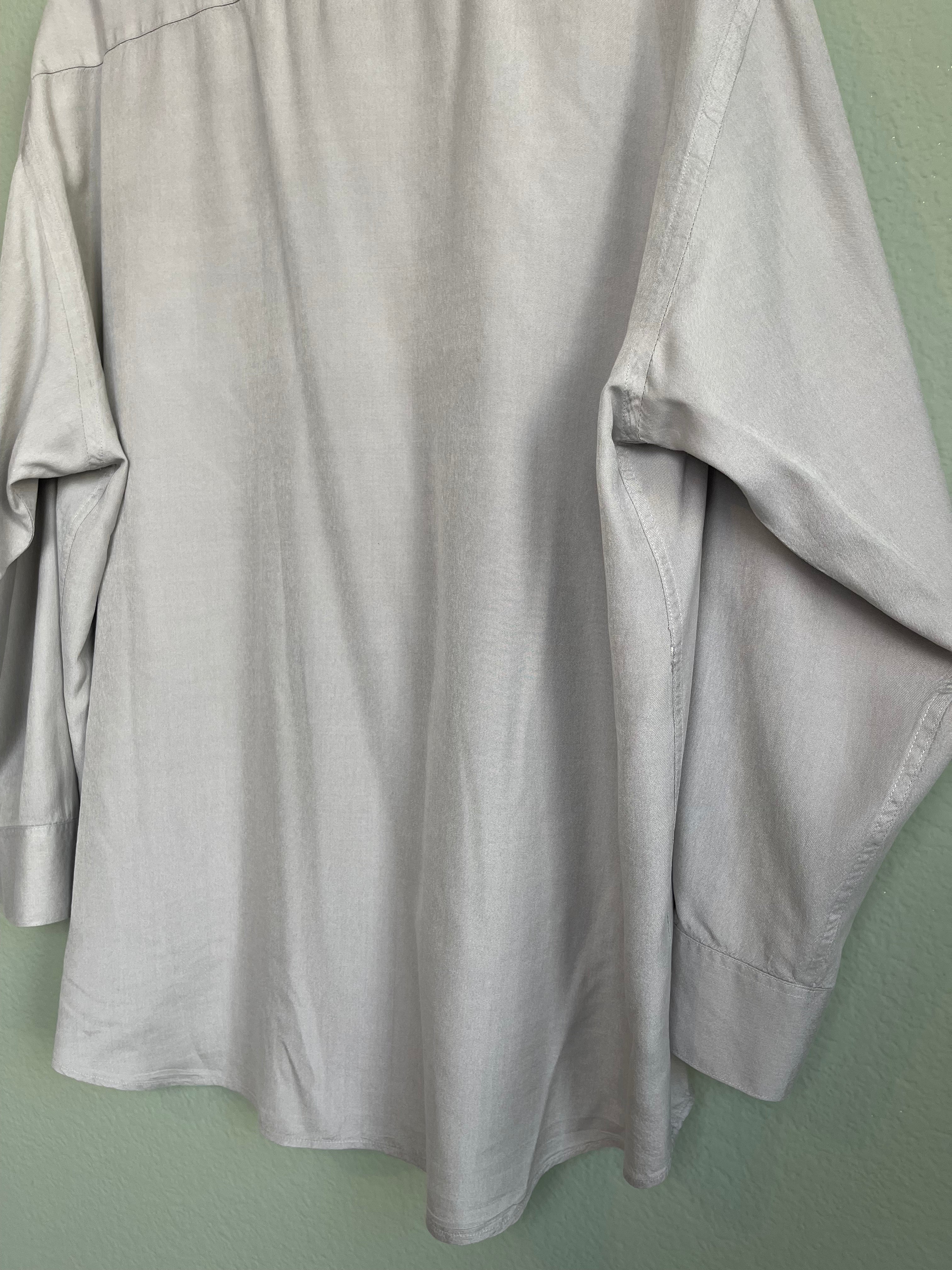 Silk Menswear Button Down sz xl-2x