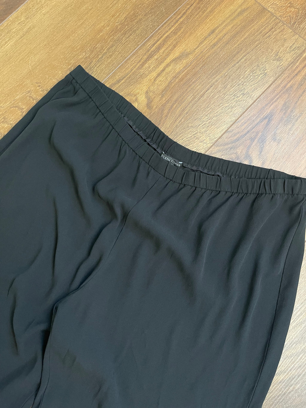 Eileen Fisher 100% Silk Flowy Pant sz xxl