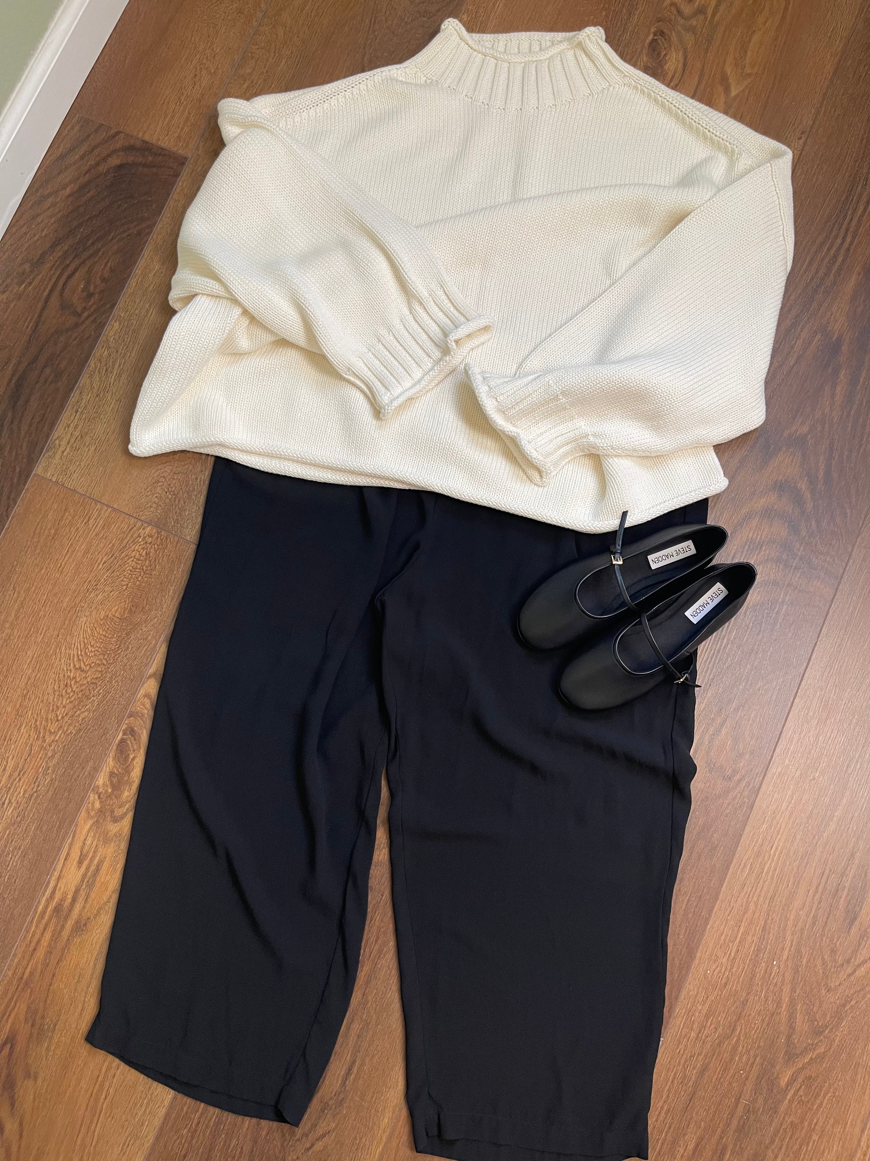 Eileen Fisher 100% Silk Flowy Pant sz xxl