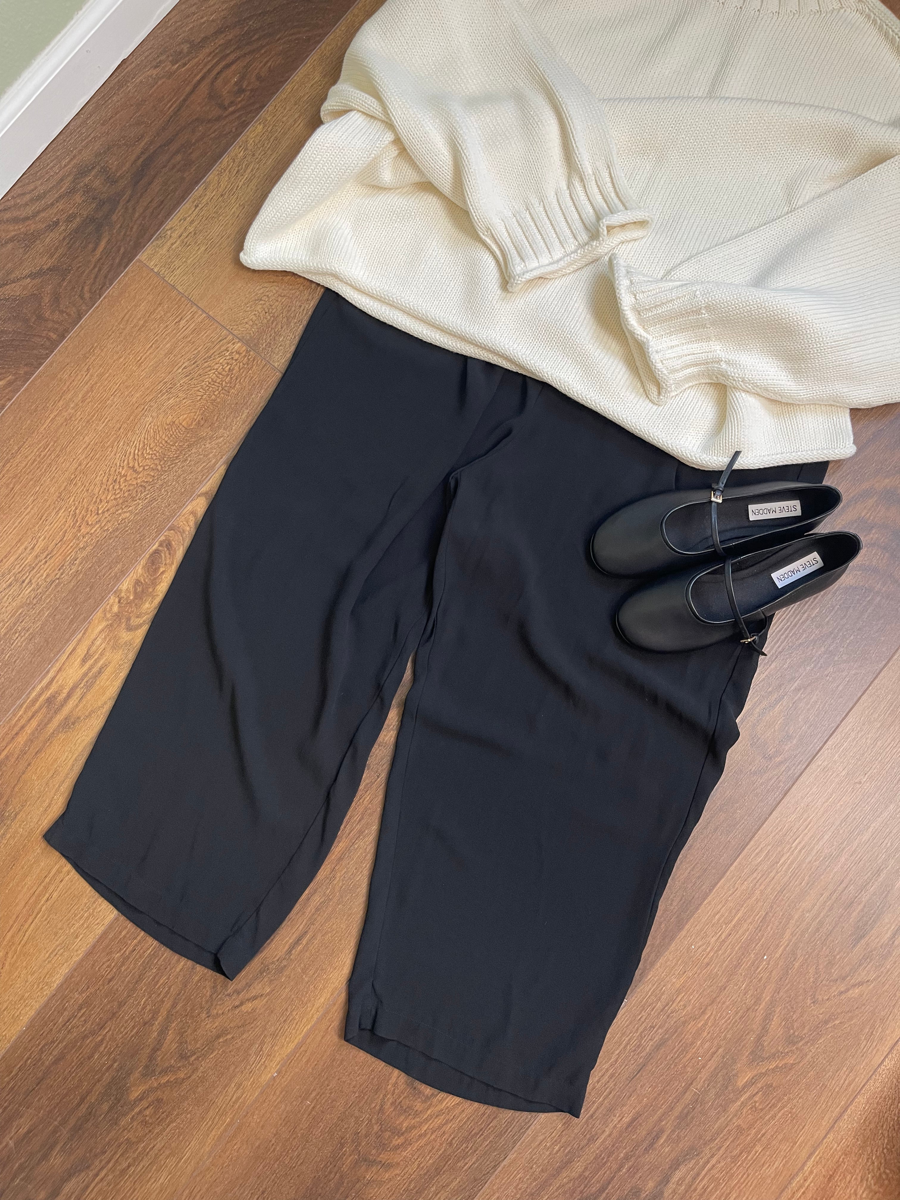 Eileen Fisher 100% Silk Flowy Pant sz xxl