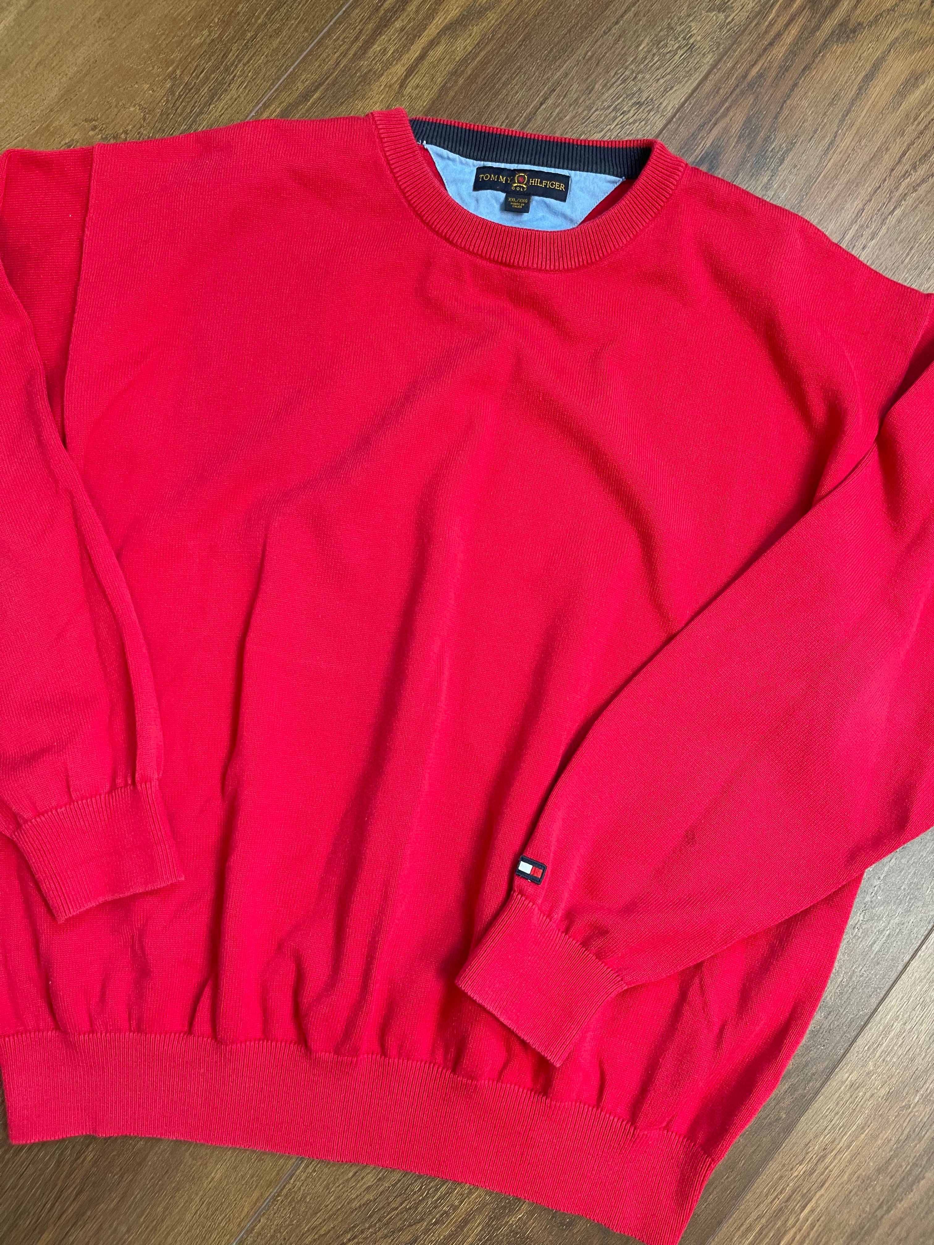 Tommy Hilfiger Menswear Classic Crew Neck Sweater sz xxl