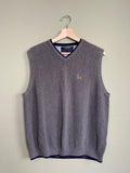 Tommy Hilfiger Cotton Sweater Vest sz l-xl