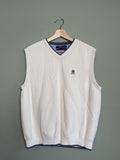 Tommy Hilfiger Cotton Sweater Vest sz l-xl