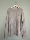 Vintage Menswear IZOD Crewneck Knit Sweater sz 2x-tall