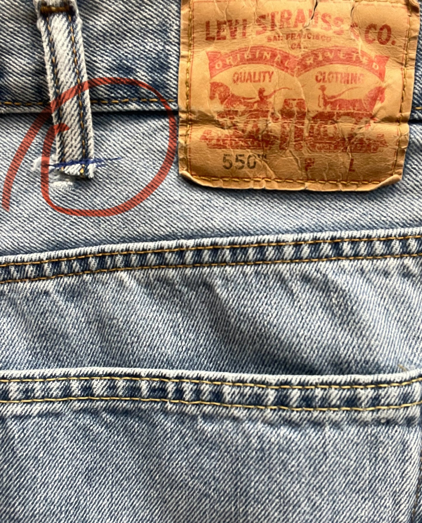 Retro Levi 550s sz 24