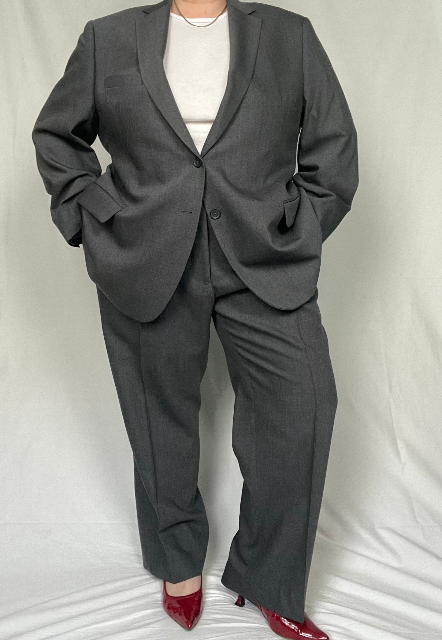 Retro Pronto-Uomo "Menswear" Suit Set sz 16-ish