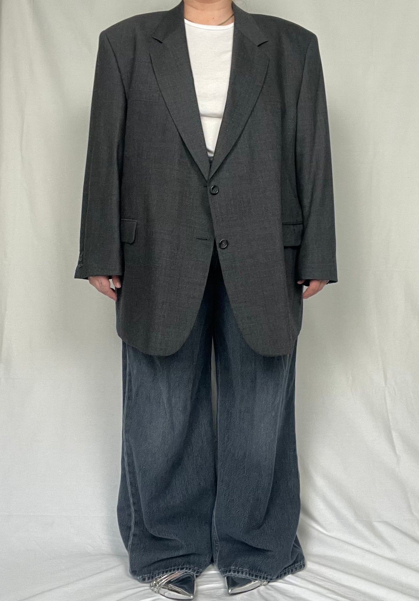 Vintage Varteks Gray Blazer sz XL-3XL