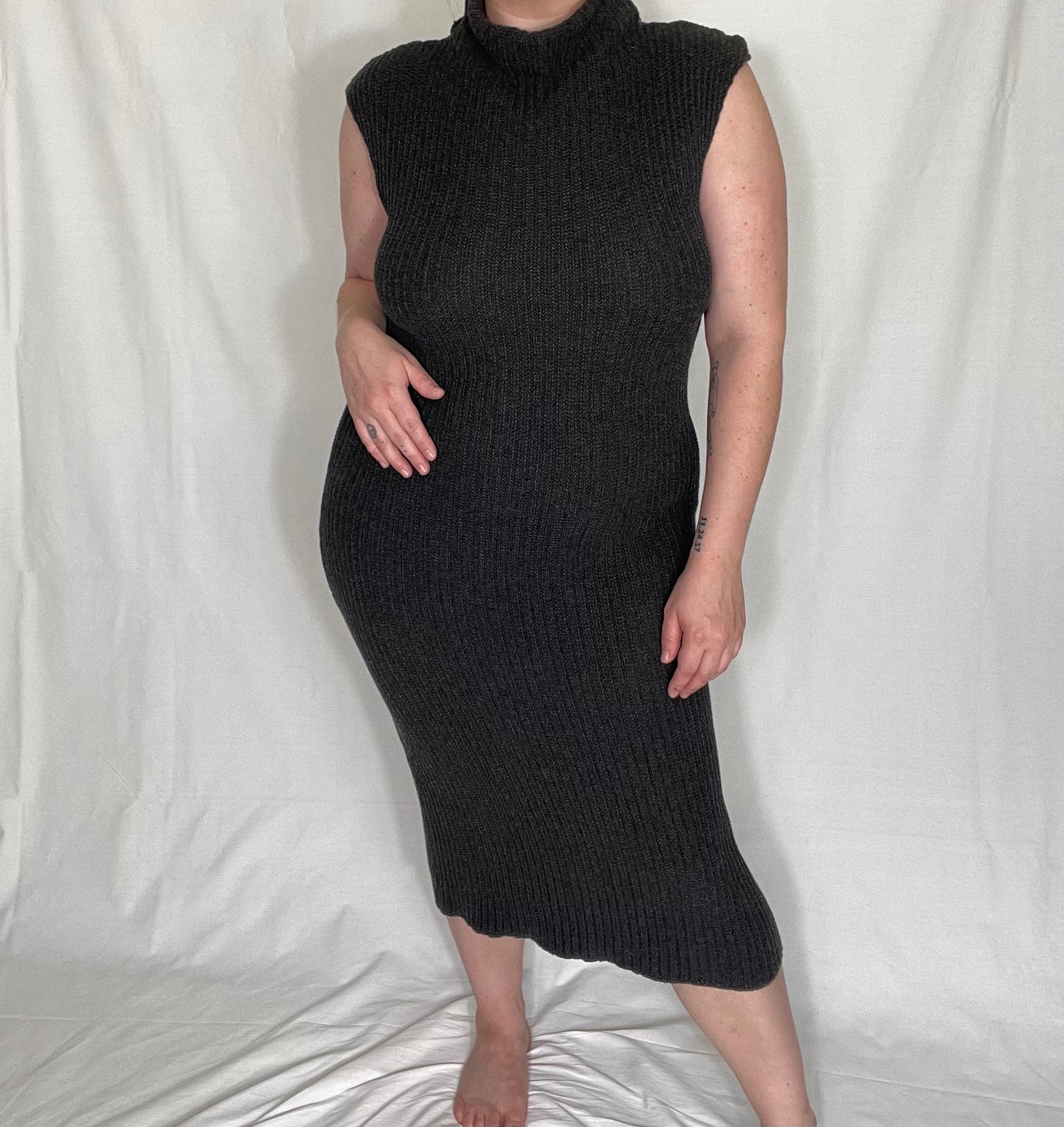 Knit Body Con Dress